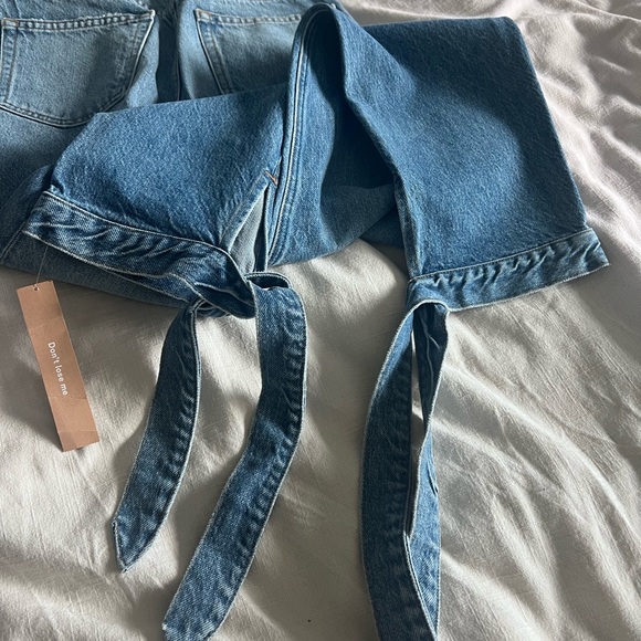 Reformation ankle tie jeans NWT - Picture 4 of 5